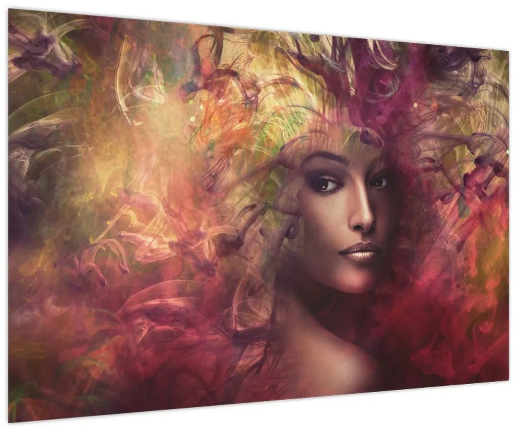 Obraz - Fantasy žena (90x60 cm)