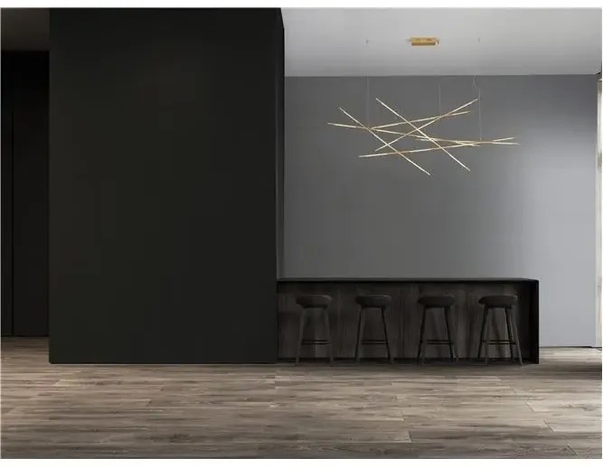 LED luster Raccio 1805 zlaté s diaľkovým ovládaním