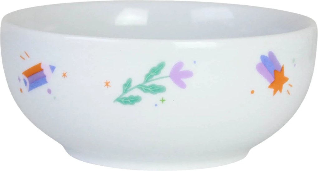 Bella Rose Detská porcelánová miska Jednorožec 400 ml