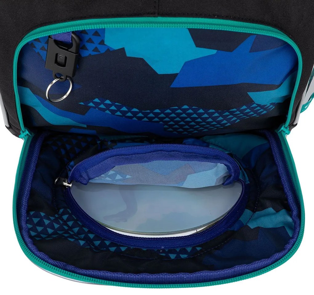 Veľká školská súprava Topgal ENDY 23039 B - batoh + peračník + vrecko na prezuvky + pláštenka na batoh