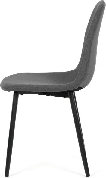 Jedálenská stolička sivá CT-V2972 GREY2