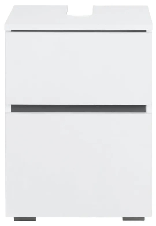Biela umývadlová skrinka Støraa Wisla, 40 x 55 cm