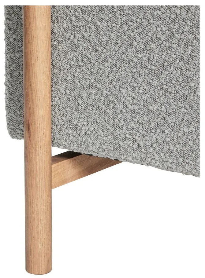 Sivá pohovka 182 cm Moment - Hübsch