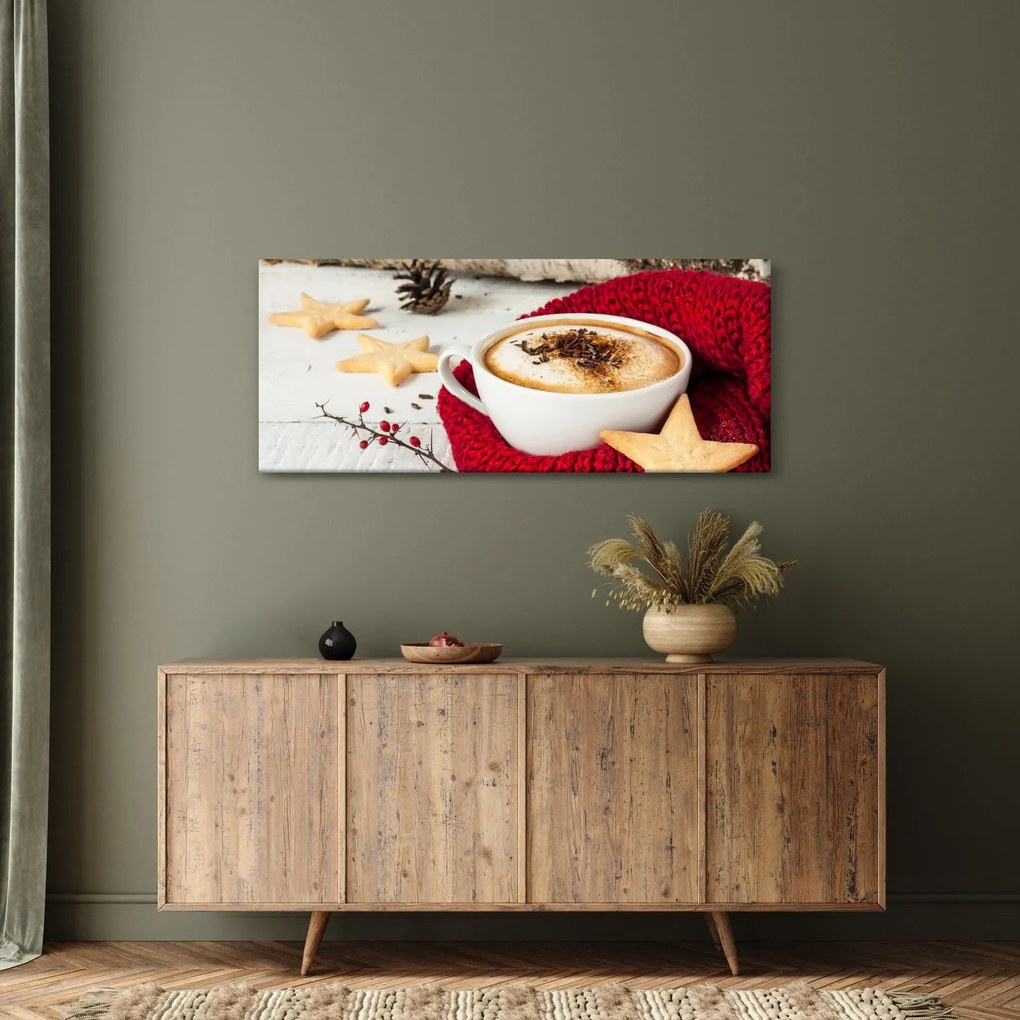 Obraz - Cappuccino (120x50 cm)