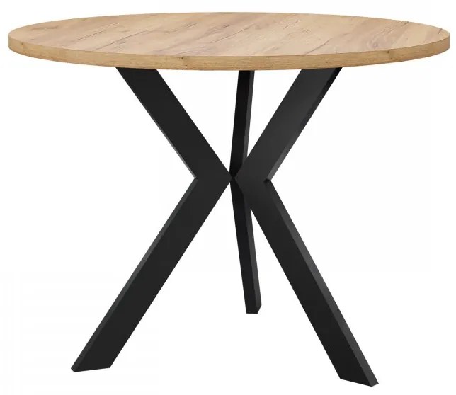 Konferenčný stolík STK M6, Farby: dub artisan / čierna