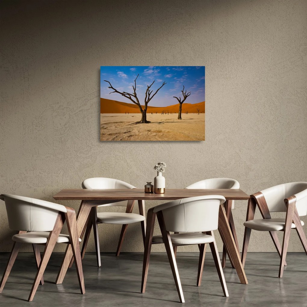 Sklenený obraz - Údolie smrti (70x50 cm)