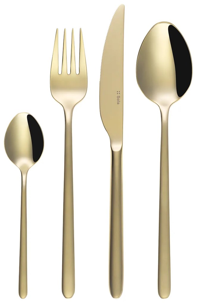 Príborový set 20 ks - Sao Paulo PVD Champagne - W0123