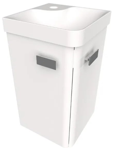 Kúpeľňová zostava Roner 30cm 2D biela