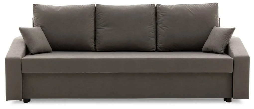 Veľká rozkladacia pohovka HEWLET PLUS Sivá