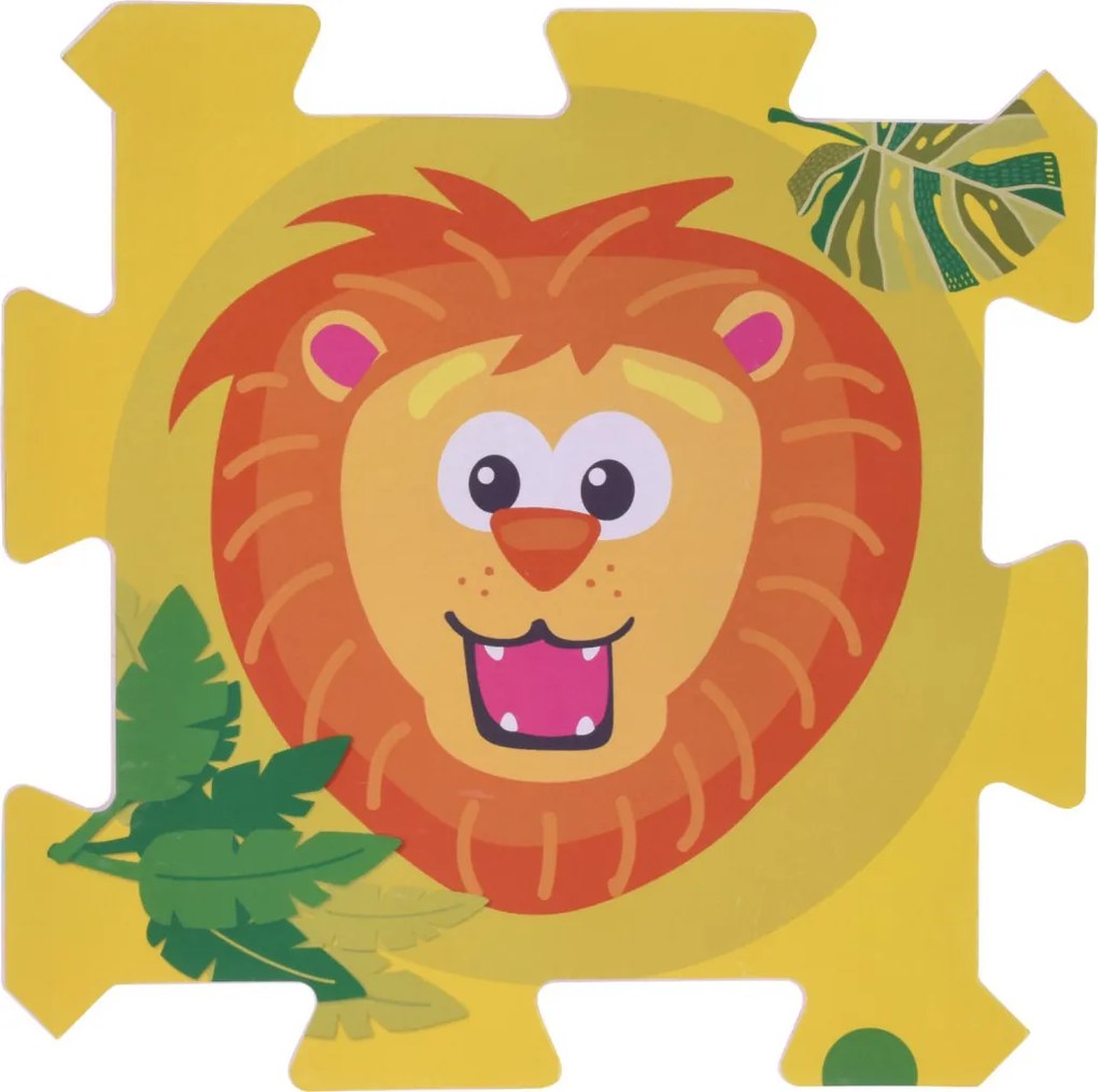 Hracia podložka Puzzle zvieratká (8 dielov)