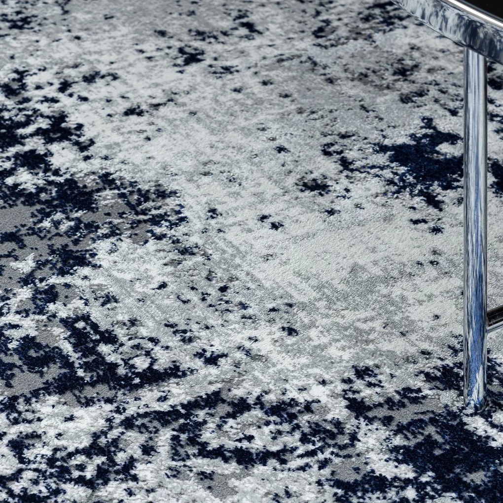 Dywany Łuszczów, Kusový koberec Allure 1959 white/blue, 240x330, modrá, kancelária