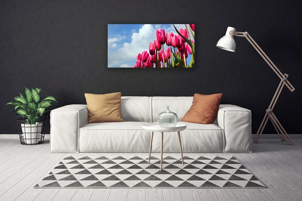 Obraz na plátne Tulipán 100x50 cm