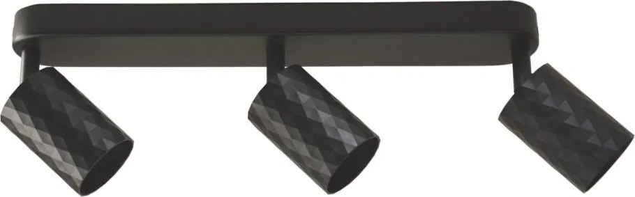 Bodové svietidlo FAMA 3xGU10/30W/230V čierne