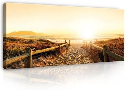 Obraz na stenu cestička na pláž 501590, rozmer 150 x 50 cm, IMPOL TRADE