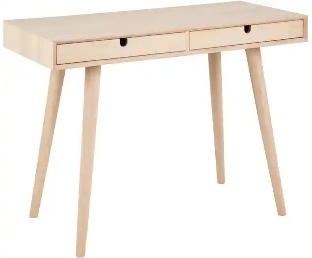 Úzky písací stôl z dubového dreva Century | BIANO