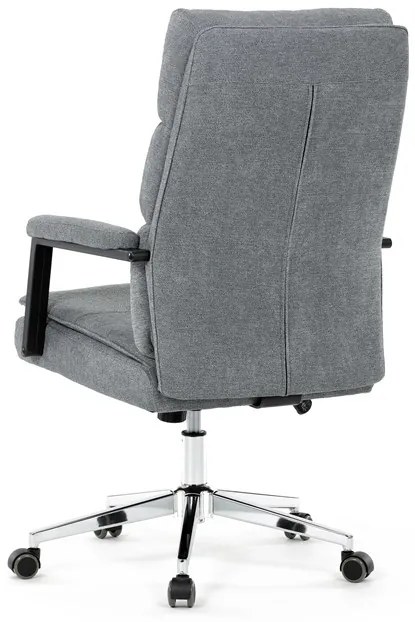 Autronic BONTEC Kancelárske kreslo, hojdací mechanizmus, šedá látka, KA-D8204 GREY2 Farba: Šedá