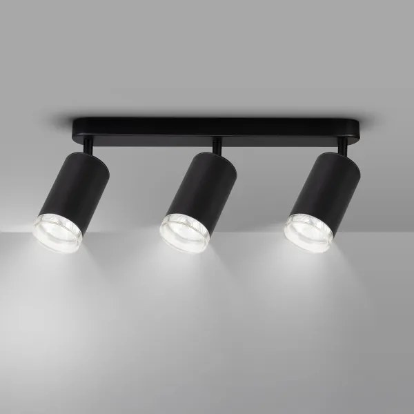 Brilagi - Kúpeľňové bodové svietidlo SELE 3xGU10/30W/230V IP44 čierna