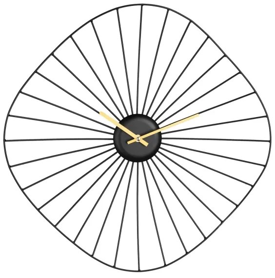 Eglo 425513 - Nástenné hodiny MATSUMOTO 1xAA 50x50 cm čierna