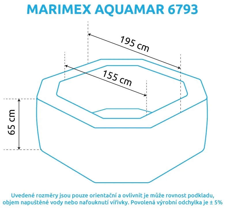 Marimex | Vírivý bazén Marimex AQUAMAR 6793 | 11400289