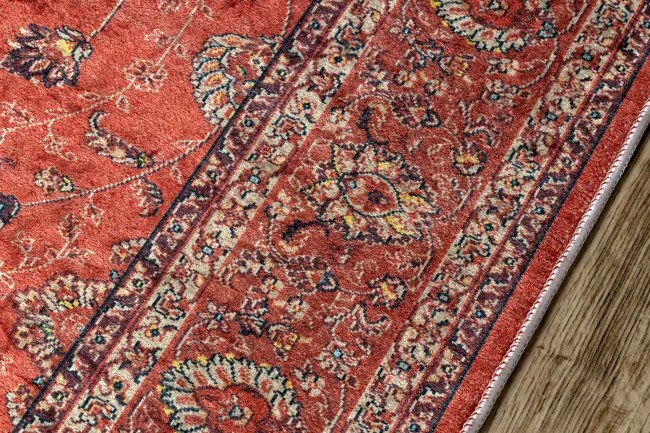 Protišmykový behúň LOTUS TRADITION 58160 červený