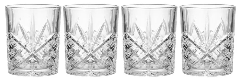 CRYSTAL CLUB Sada pohárov 300 ml set 4 ks