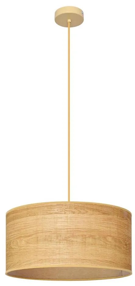 Luster na lanku ALBA 1xE27/15W/230V pr. 40 cm hnedá