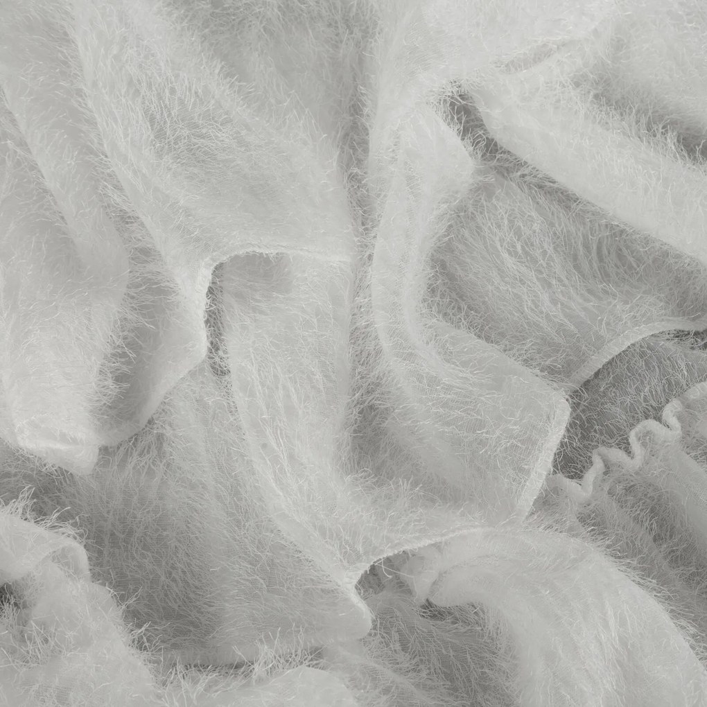 ZÁVES NA KRÚŽKOCH AGIS 2 140X250 CM BIELA