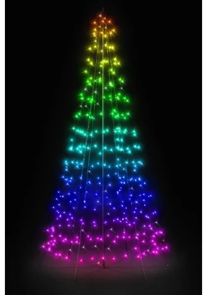 LED svetelný stromček Twinkly Light Tree 4m RGB-AWW 750LED