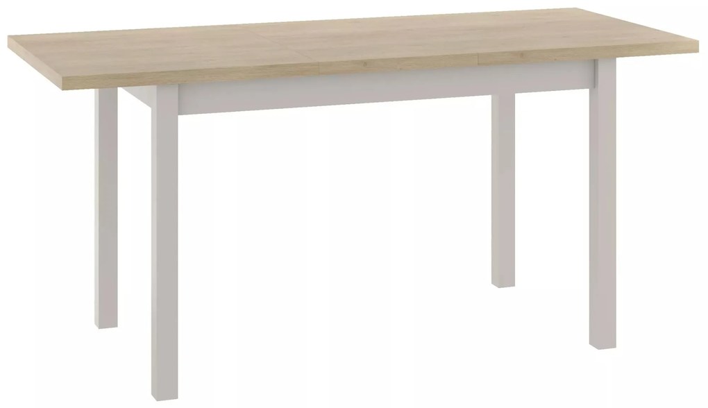 Rozkladací jedálenský stôl Adam 100/140 cm dub cremona torro/kašmír