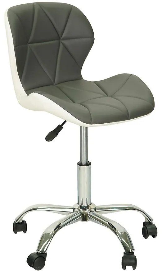 Kancelárske kreslo nero biely/sedy