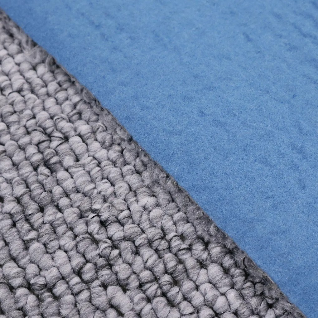 Balta, Metrážny koberec Wolly 920 šedá, na mieru, šíře 4m, šedá, filc, obývacia izba