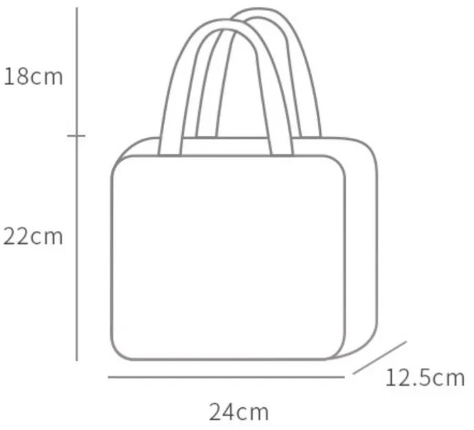 Termotaška WOW! 6,5 L čierna