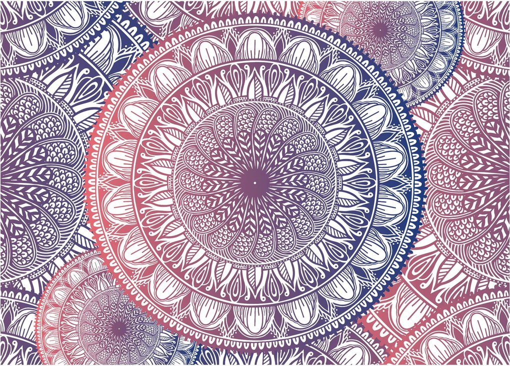 Obraz z mandál (70x50 cm)