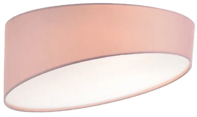 ACA DECOR Stropné svietidlo PABLO max. 3x60W/E27/230V/IP20, kruhové ružové