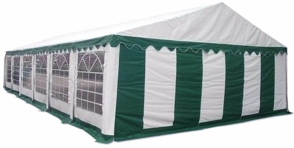 Pártystany-Jičín s.r.o. Záhradný Party stan 6x12m - PVC PREMIUM Ohňovzdorný Farba: Červenobiela