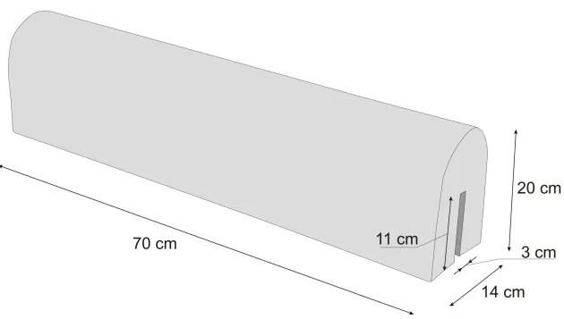 Chránič na detskú postieľku zebra / lev / slon, 70 cm
