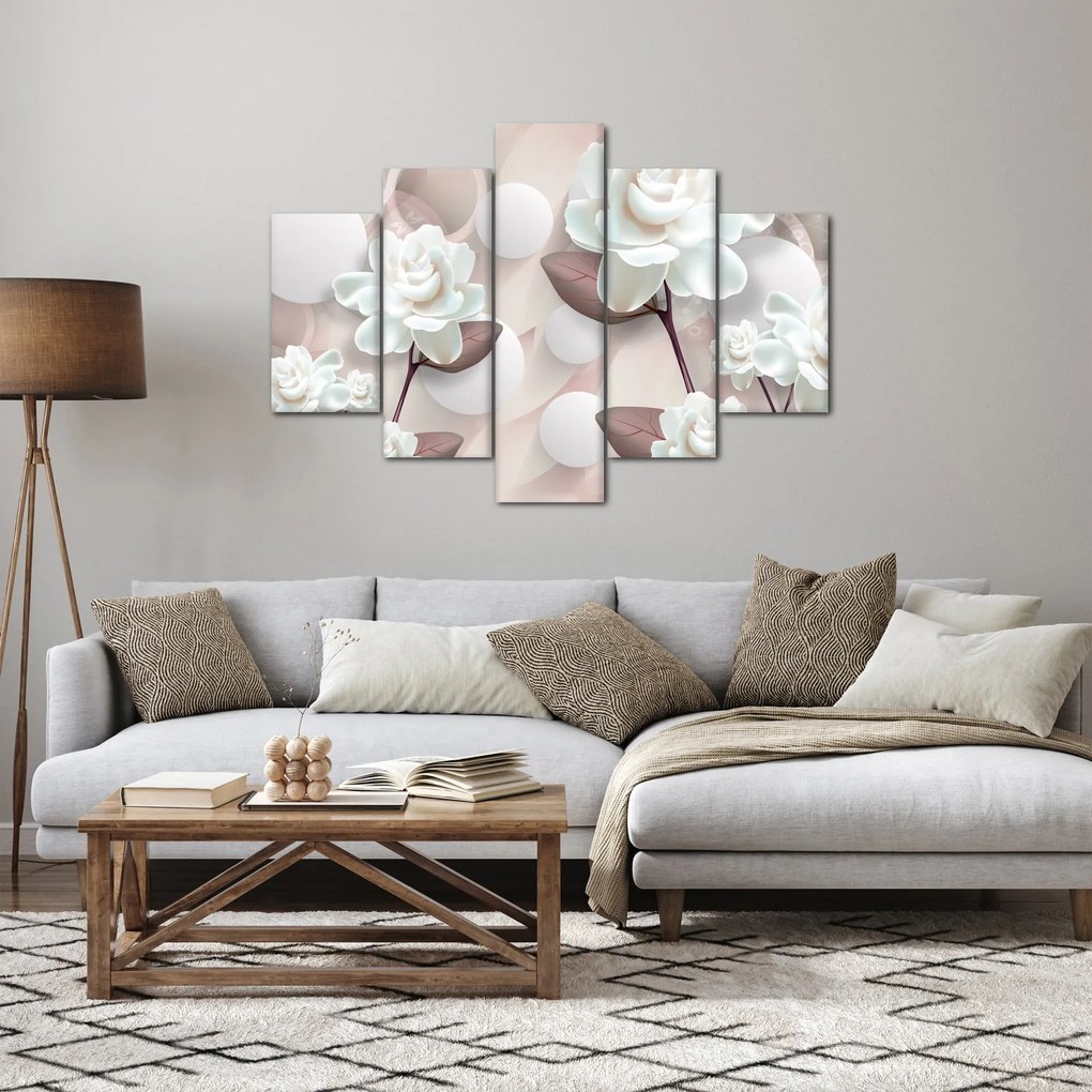 Obraz - Kvety ruží (150x105 cm)