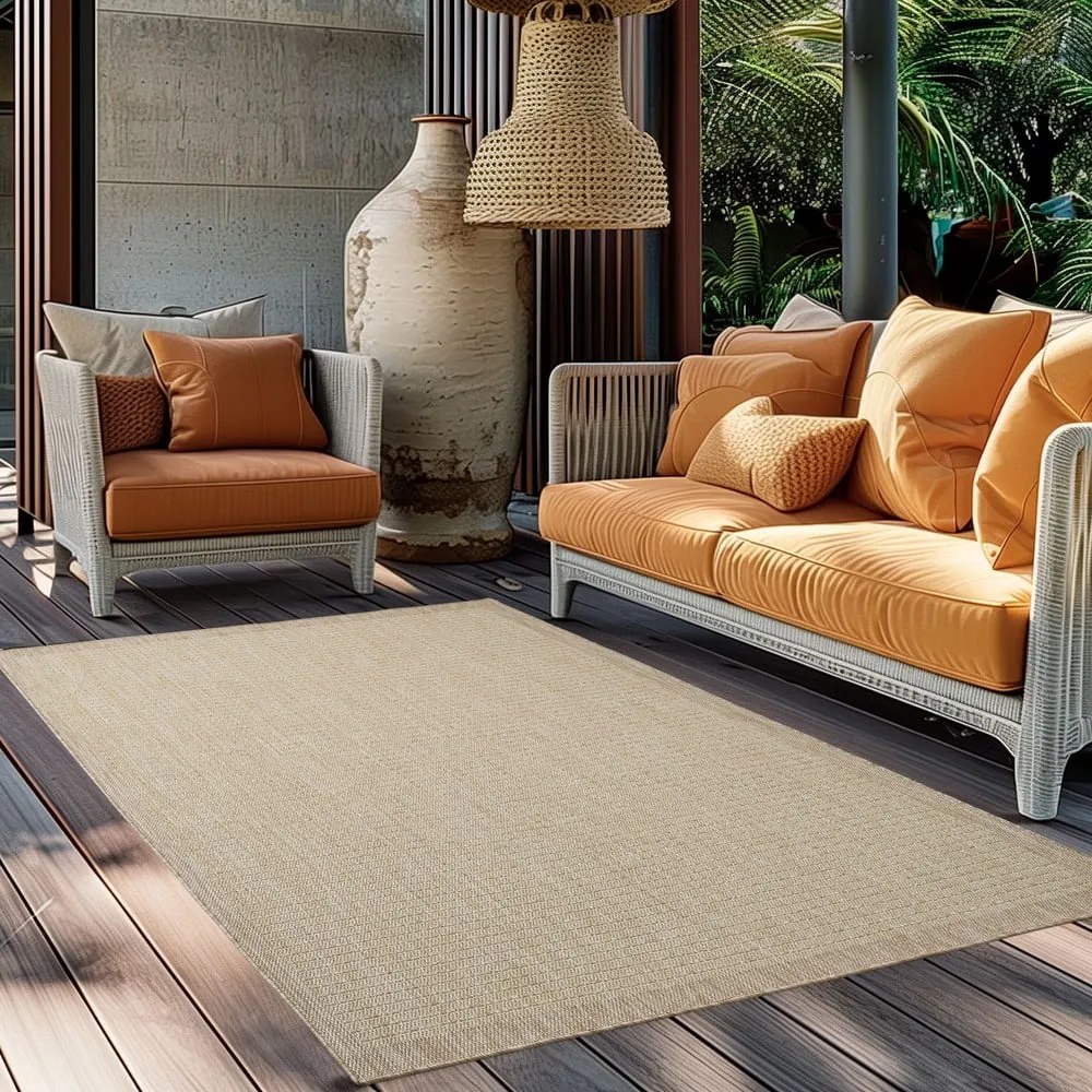 Béžový vonkajší koberec 140x200 cm Giza – Ayyildiz Carpets