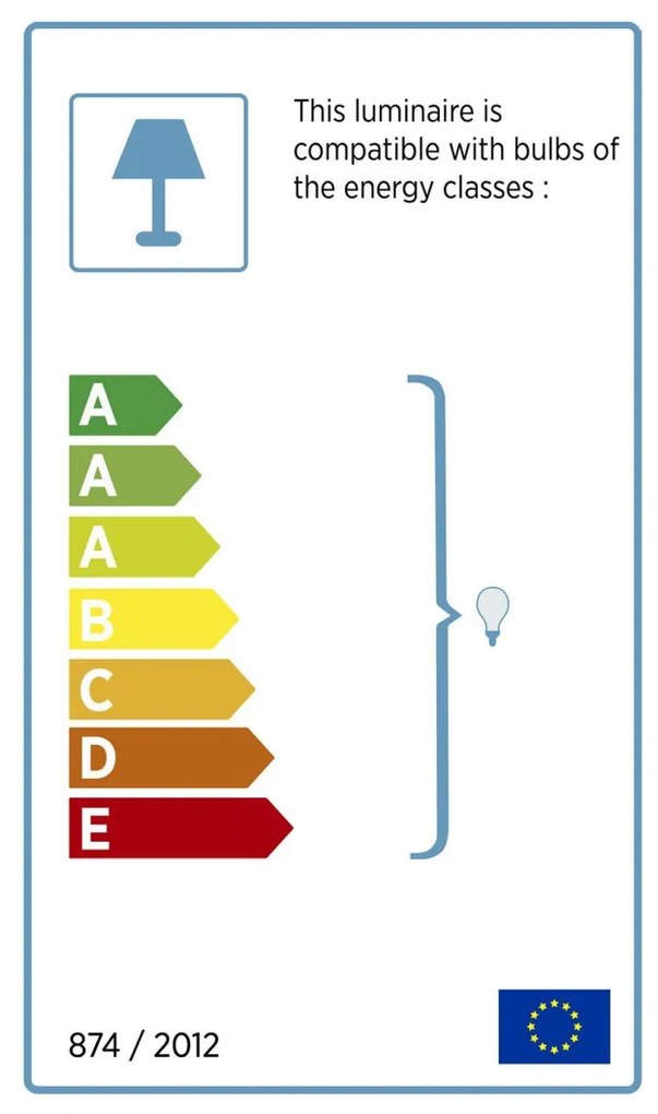 Opviq Stolná lampa Shade I modrá