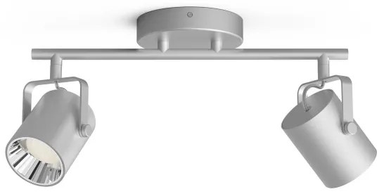 Philips 50662/14/P0 - LED Bodové svietidlo BYRE 2xLED/4,3W/230V 2200/2500/2700K