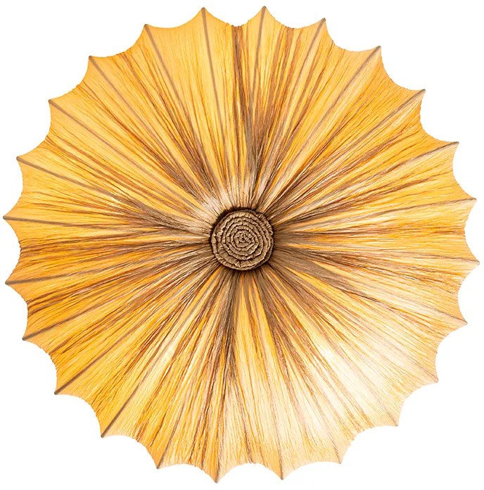 Dizajnové stropné svietidlo béžové 60 cm 5-svetlo - Plu