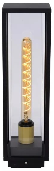 Lucide 27805/50/30 - Vonkajšia lampa LAURENS 1xE27/15W/230V IP54 50 cm čierna