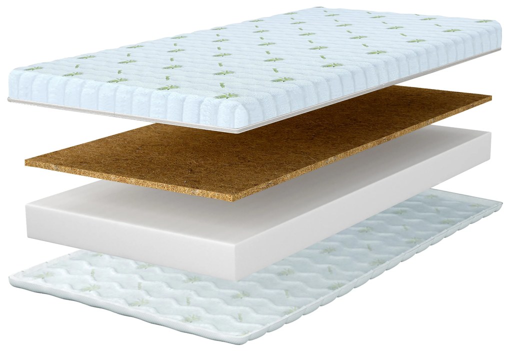 Wilsondo Penový matrac s kokosom Karmel 15 80x200