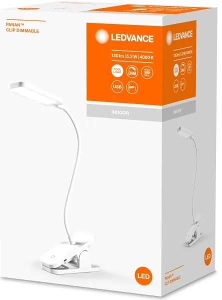 Ledvance - LED Stmievateľná dotyková stolná lampa PANAN LED/5,2W/5V