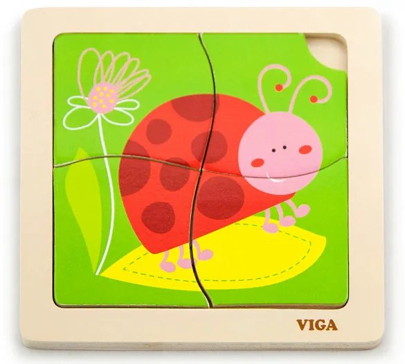 Puzzle na podložke Viga 50140 lienka