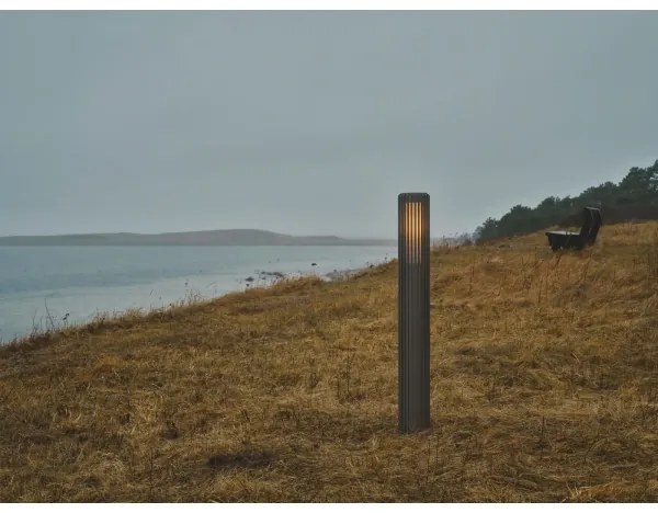 Nordlux - Vonkajšia lampa ALUDRA 1xE27/15W/230V IP44 antracit 95,4 cm