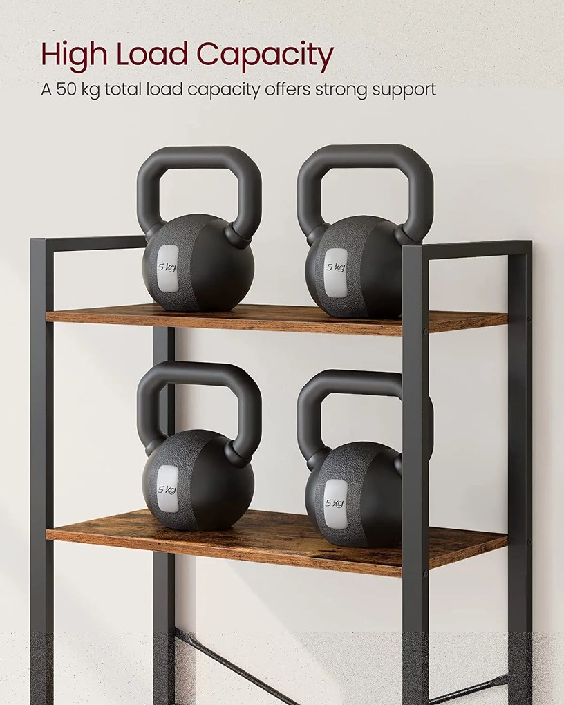 Policový regál s 5 policami VASAGLE LLS061B01