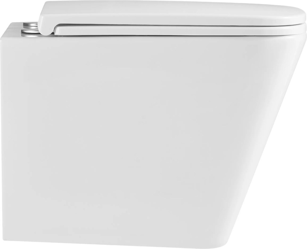 Erga Mery+, závesná WC misa 515x360x360mm, Rimless Tornado 2 + toaletné sedadlo s pomalým zatváraním, biela, ERG-V03-MERY-TO2-WH
