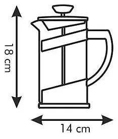 Tescoma TEO kanvica na čaj a kávu 0,6 l