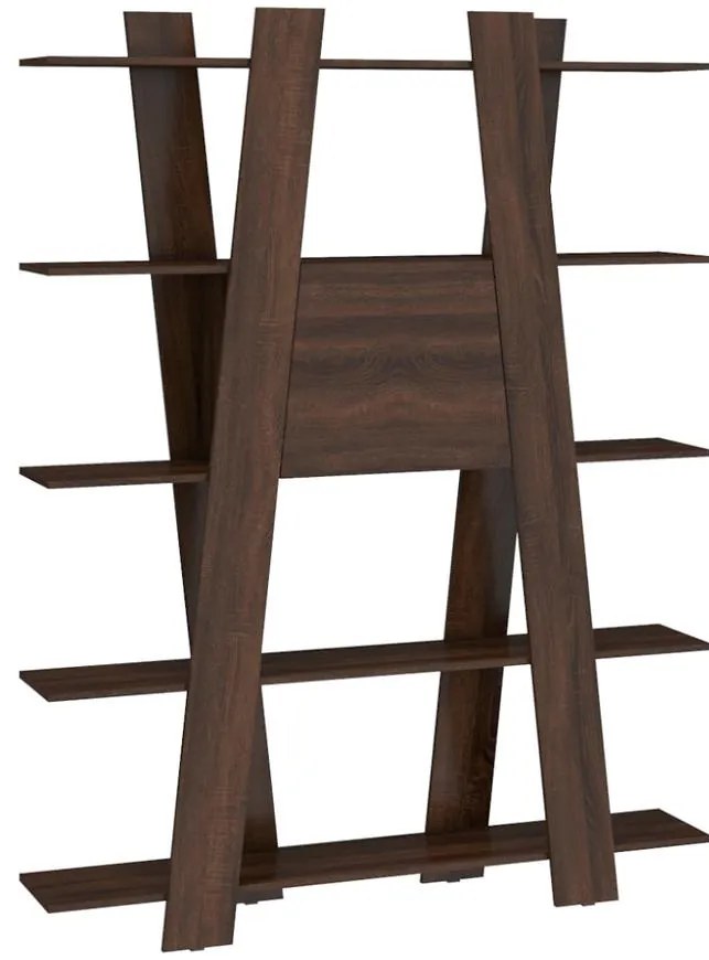 Regál Via 150-2D sonoma tmavý